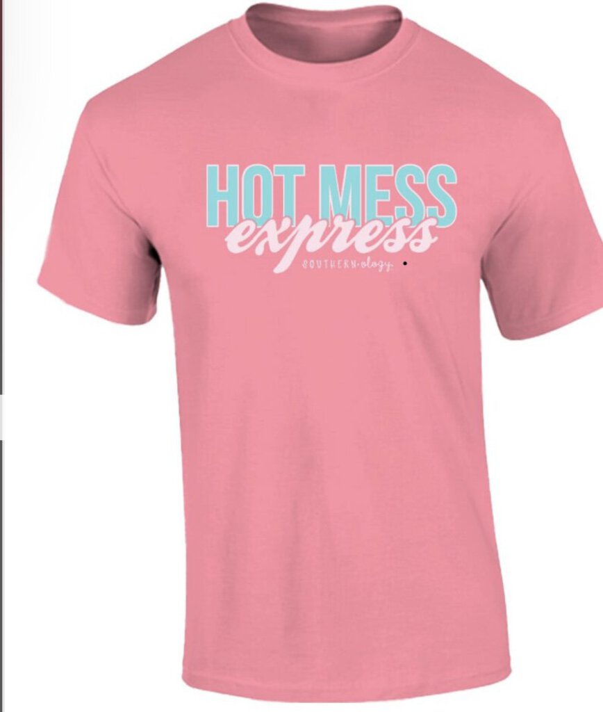 Southernology Size 2x Hot Mess Express Tshirt