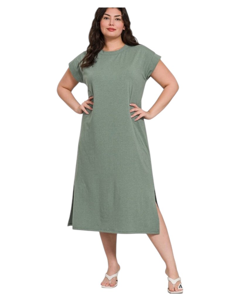 Zenana 2X Midi Dress