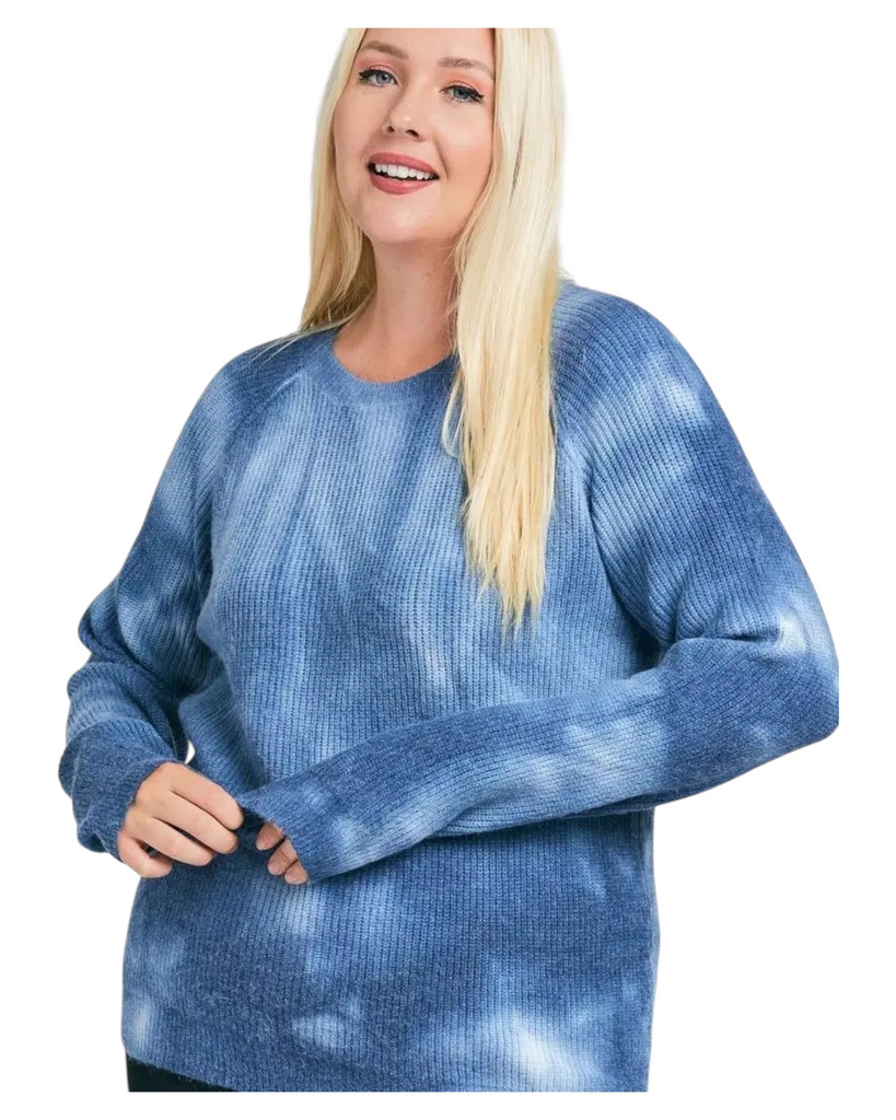 Tye Dyed 1X Knit Sweater