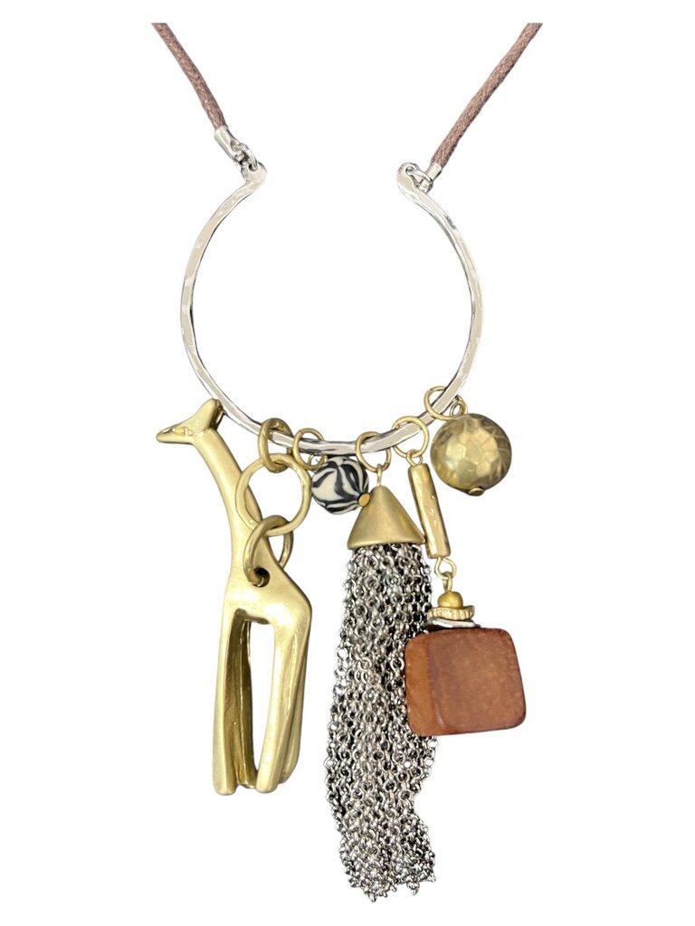 Chico's Leather Necklace