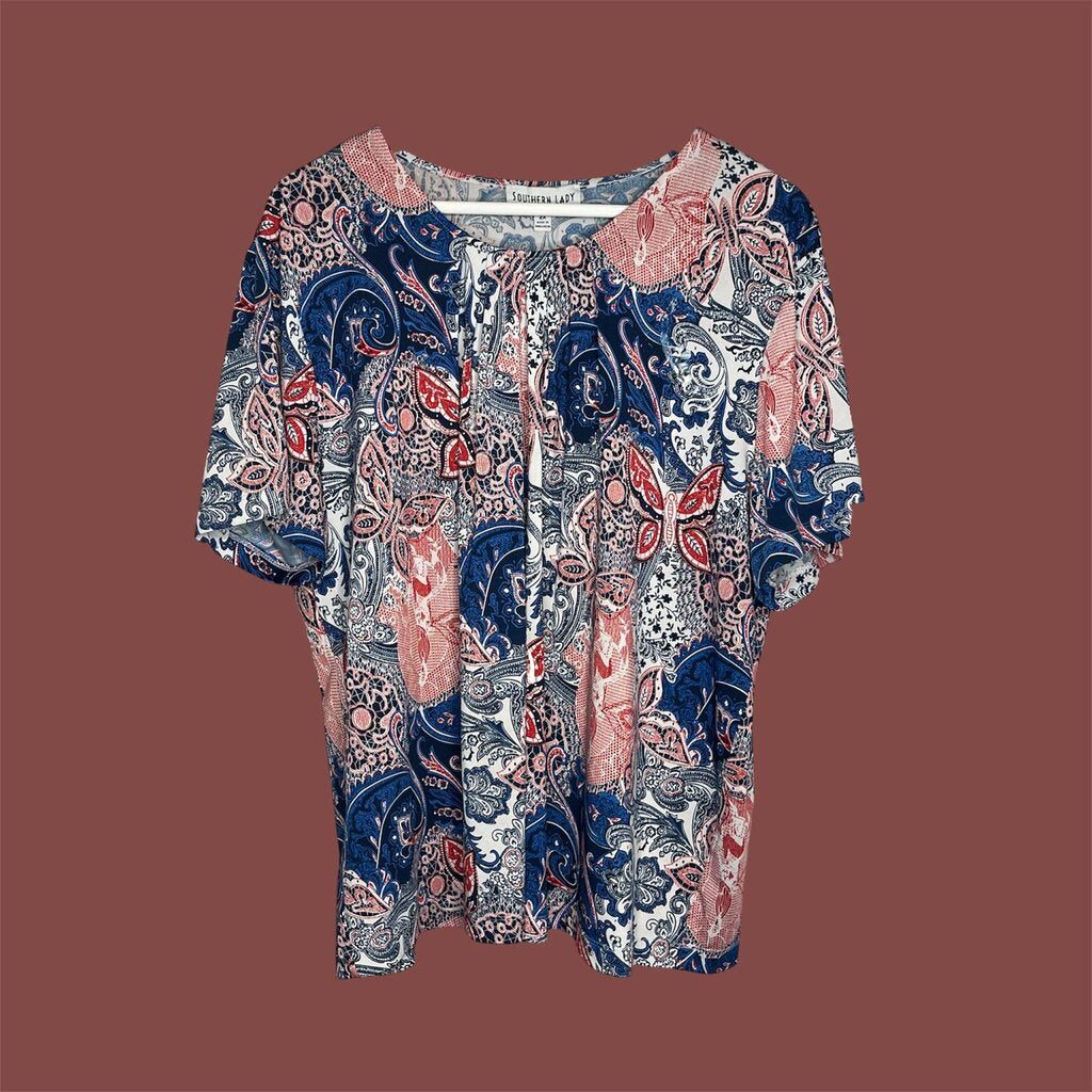 Southern Lady 2X Top
