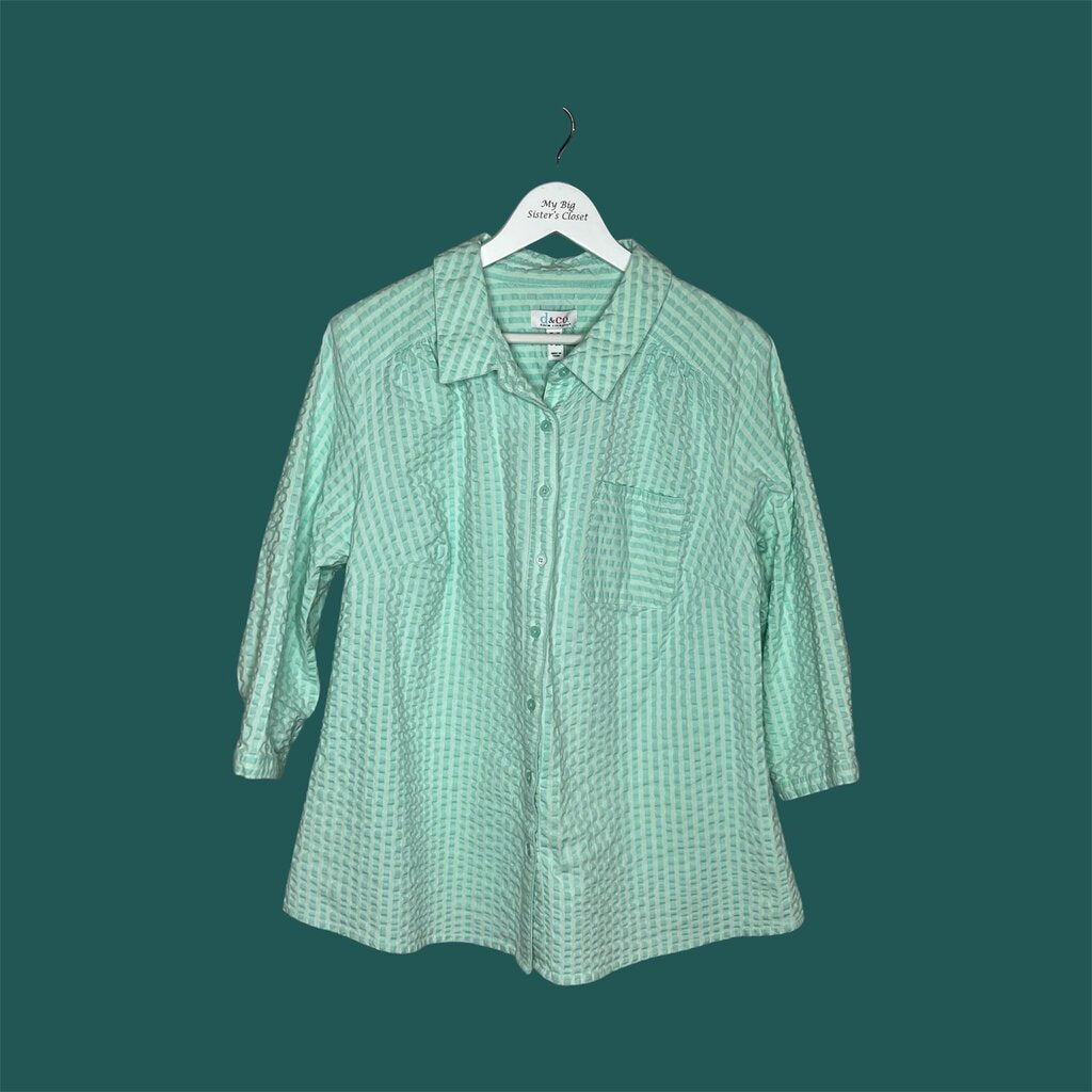 D & Co 1X (18/20W) Top/Shacket