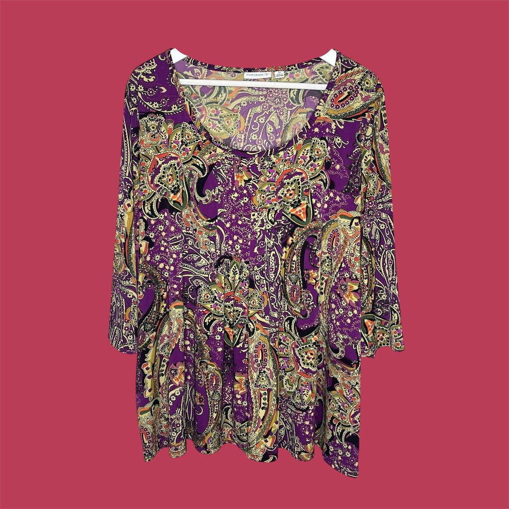 Susan Graver 2X (22/24W) Top