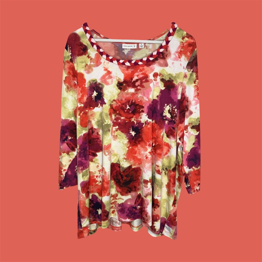 Susan Graver 2X (22/24W) Top