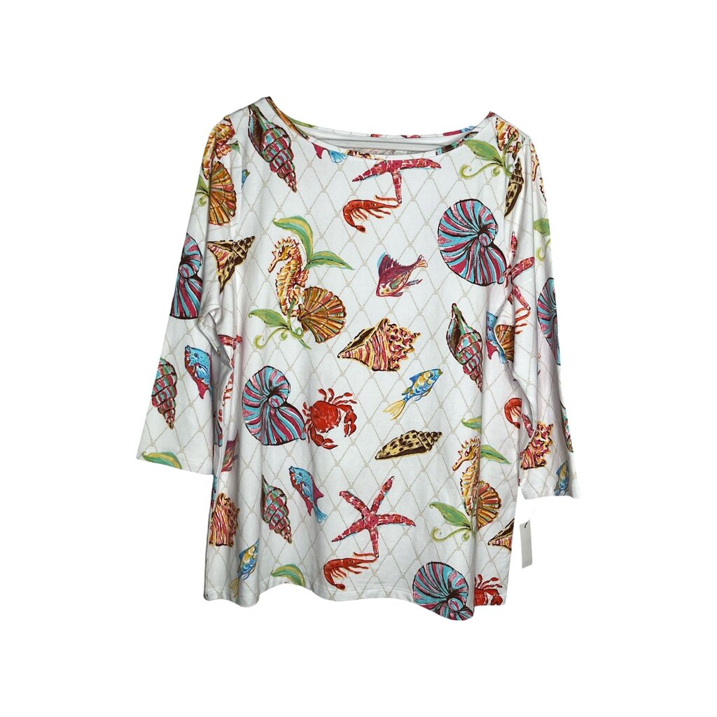 Talbots 1X Top... NWT... MSRP $59.50