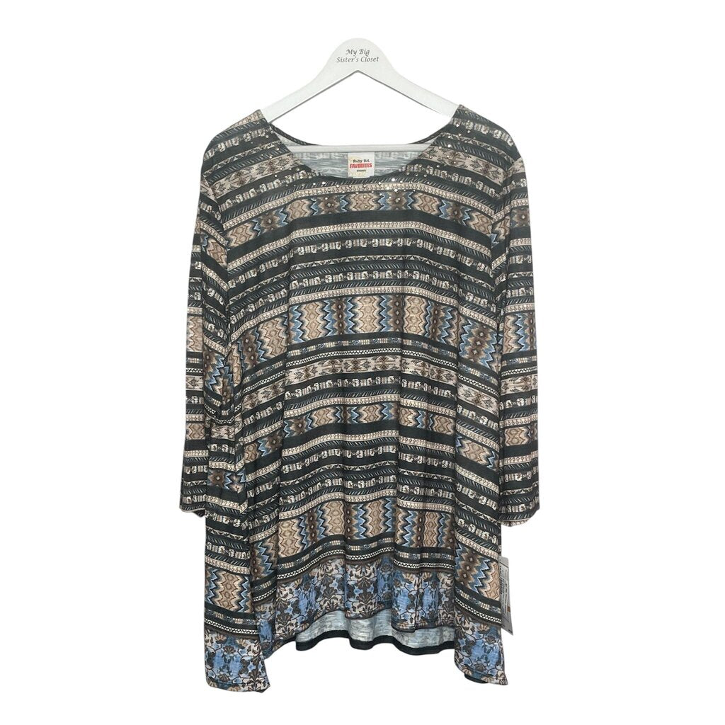 Ruby rd 3X Top NWT MSRP $48