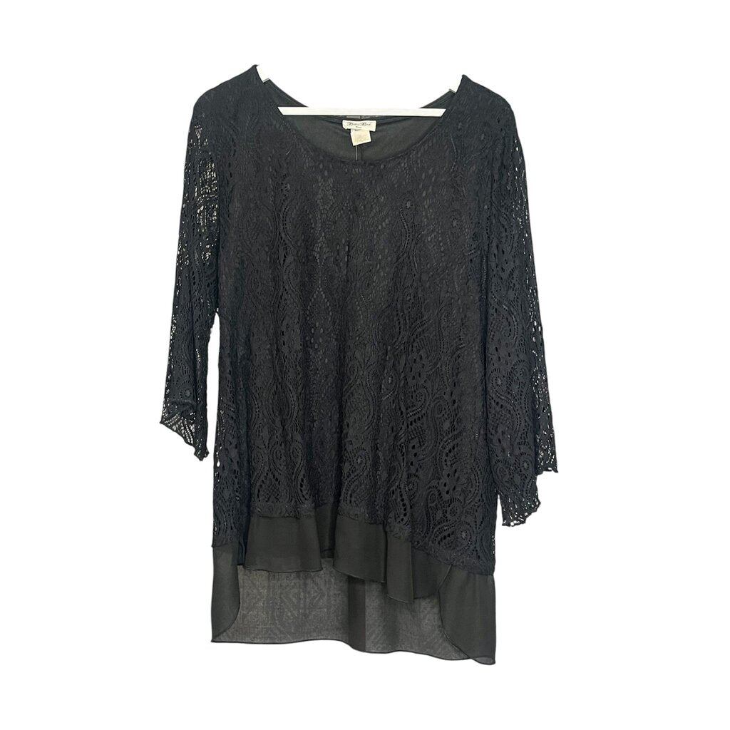 Brittany Black 3X Top
