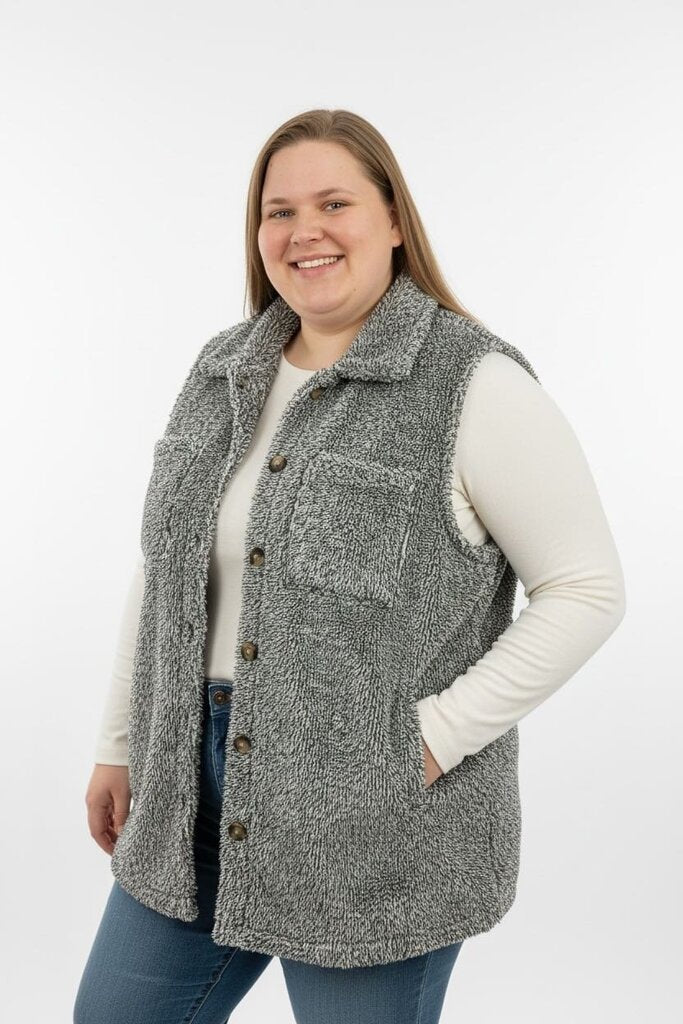 Emery Rose 1X Vest… NWT