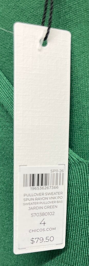 Chico's 4 (XXL) Top… NWT... MSRP $79.50