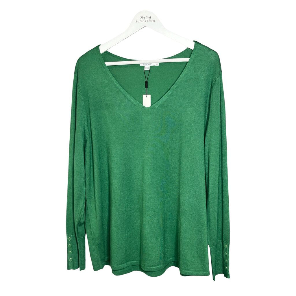 Chico's 4 (XXL) Top… NWT... MSRP $79.50