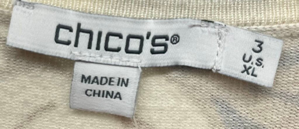 Chico's 3 (XL) Top... NWT... MSRP $79.50