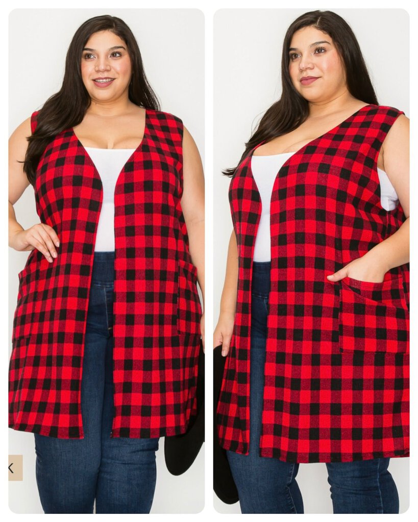 Buffalo Plaid Vest