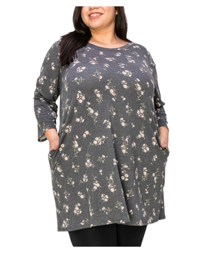 Voll Floral 4X Pocket Tunic