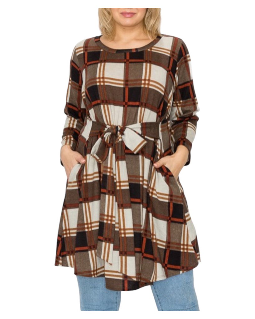 Voll Plaid 4X Pocket Dress