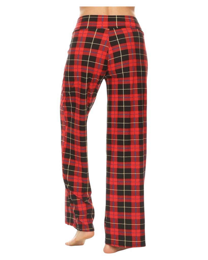 Red Plaid 2X Lounge Pants