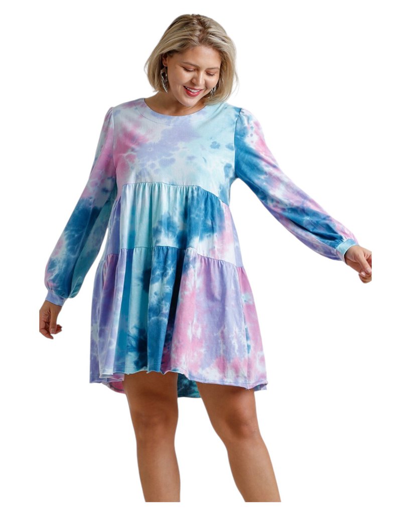 Umgee 1X Tyedye Dress