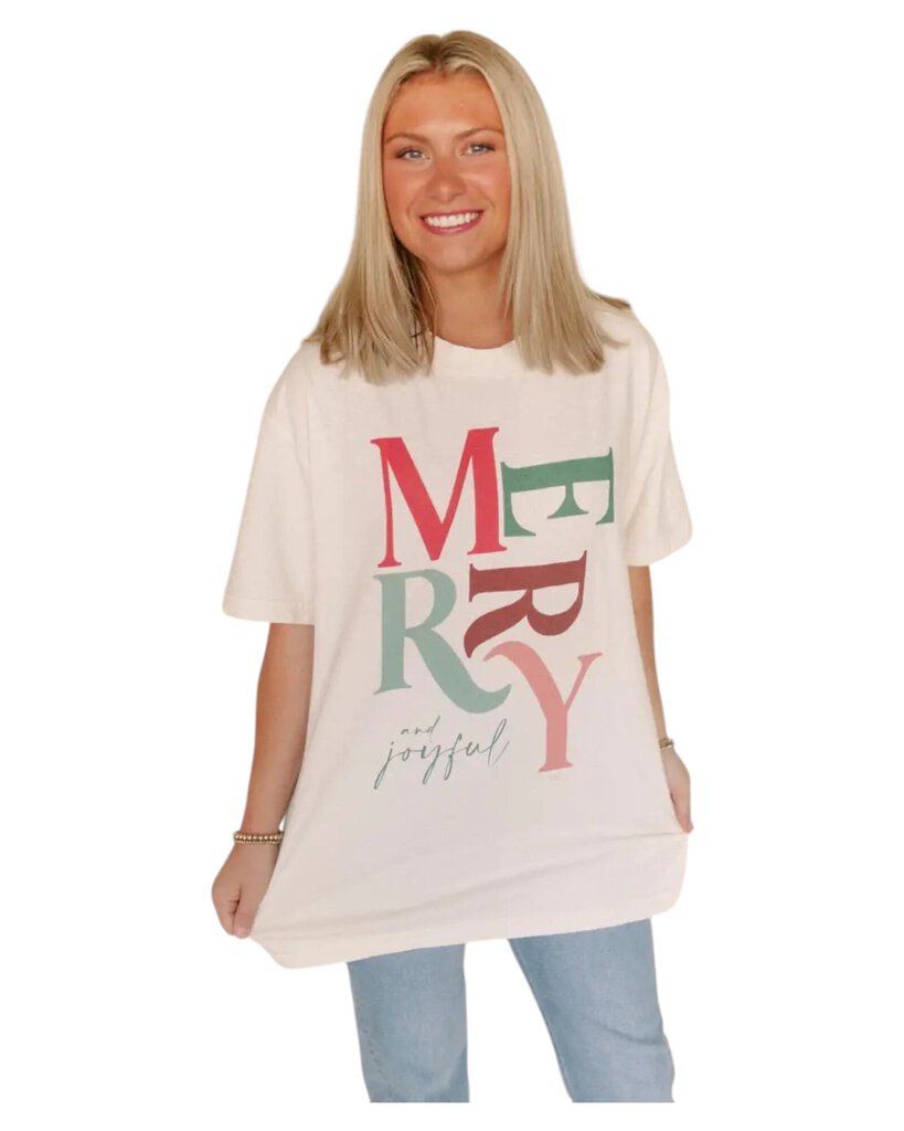 Merry Joyful 2X Tshirt