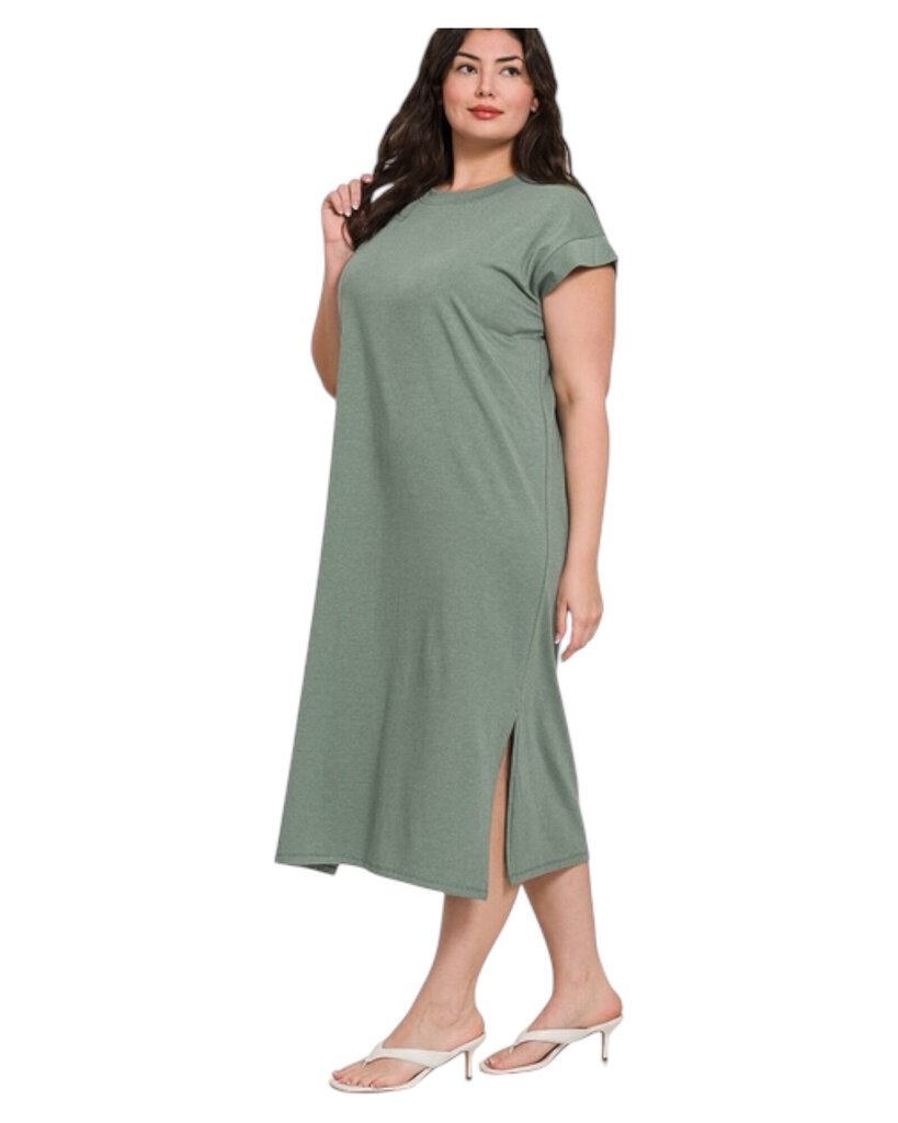 Zenana 2X Midi Dress