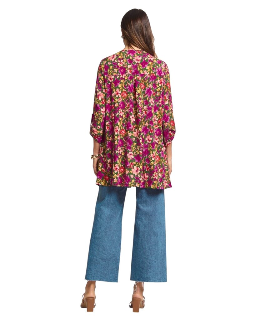 Printed Open Front