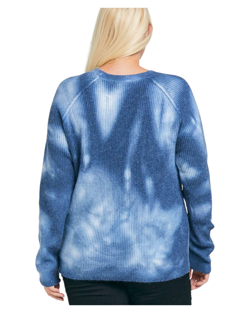 Tye Dyed 1X Knit Sweater