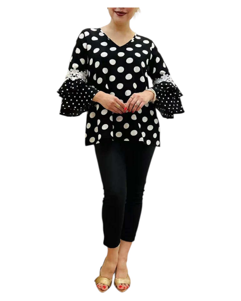 Polka Dot 3X (24/26) Top