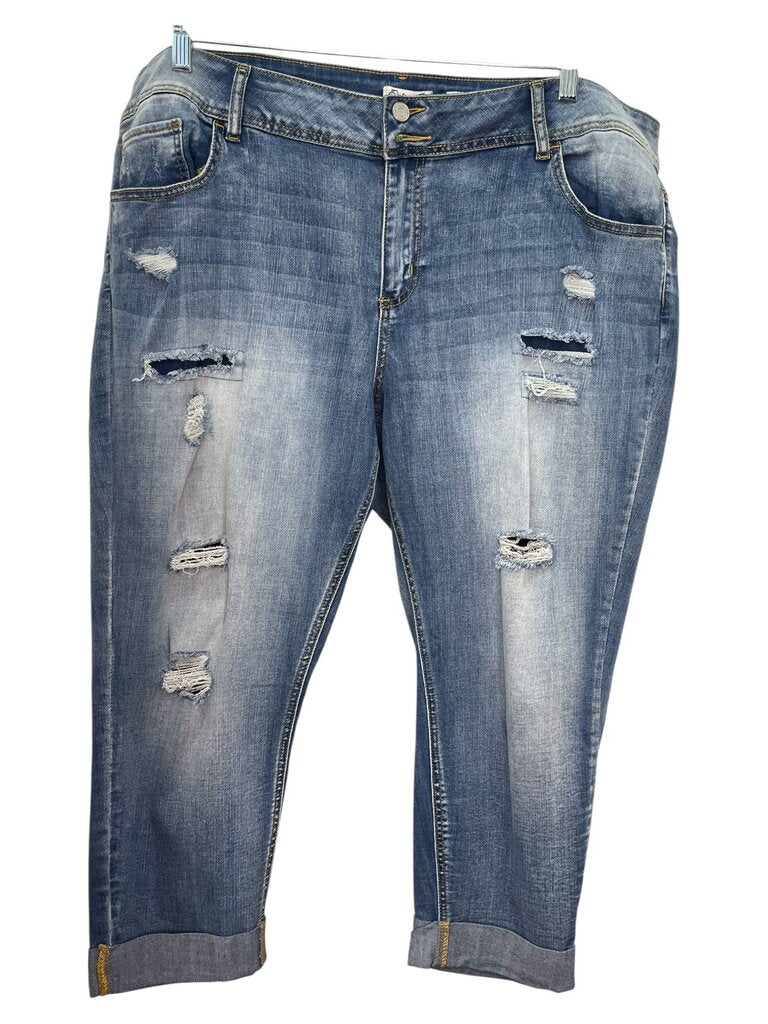 Indigo Reign 22 Capris