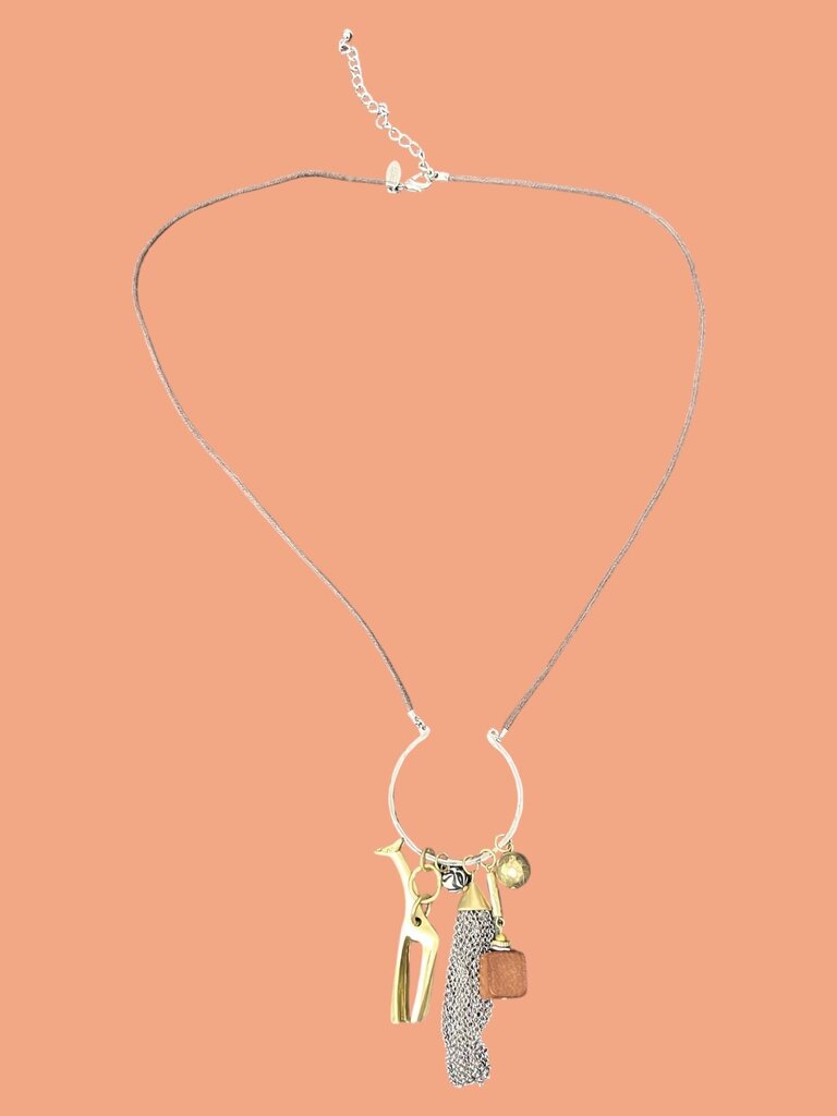 Chico's Leather Necklace