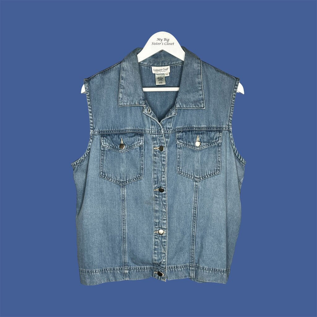 Coldwater Creek 1X (16/18W) Vest