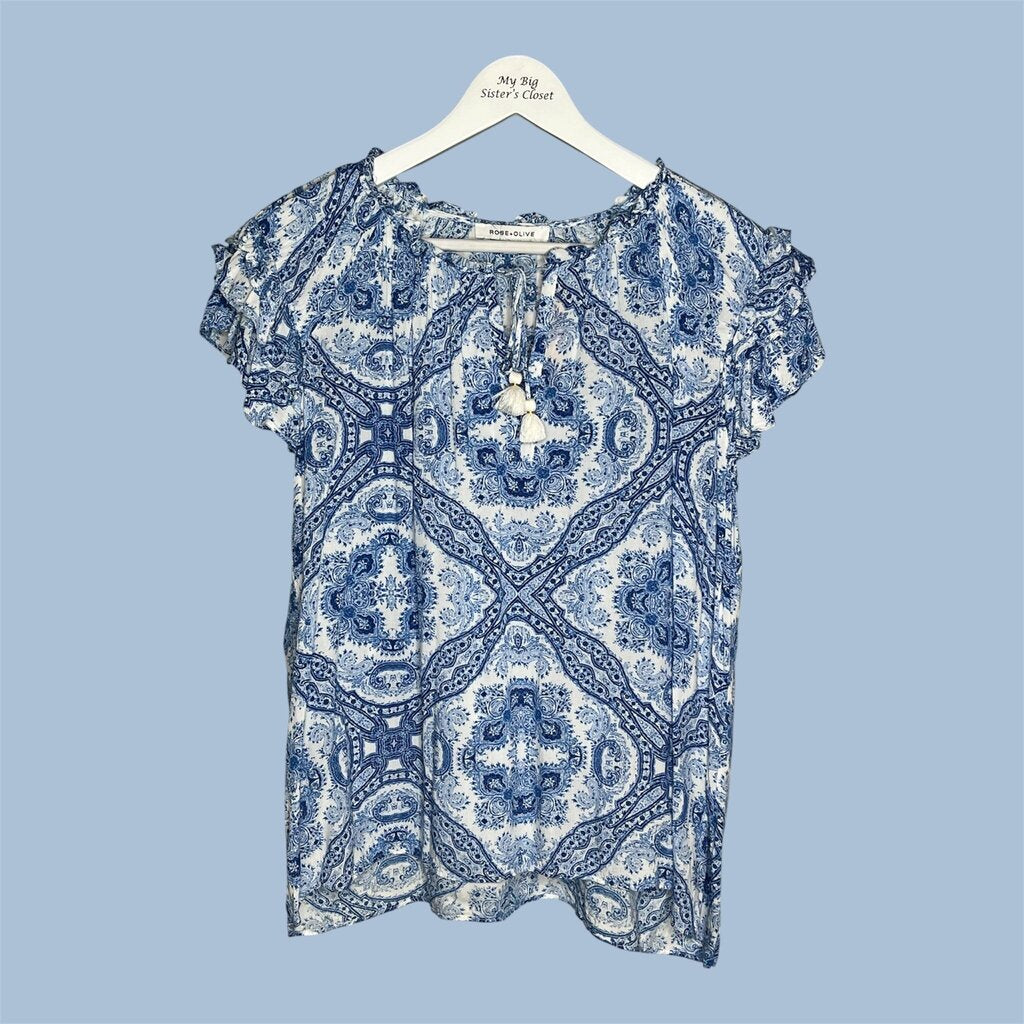 Rose & Olive XL Top