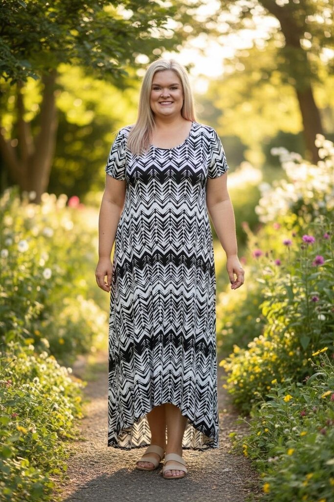 Kim Rogers 1X Dress