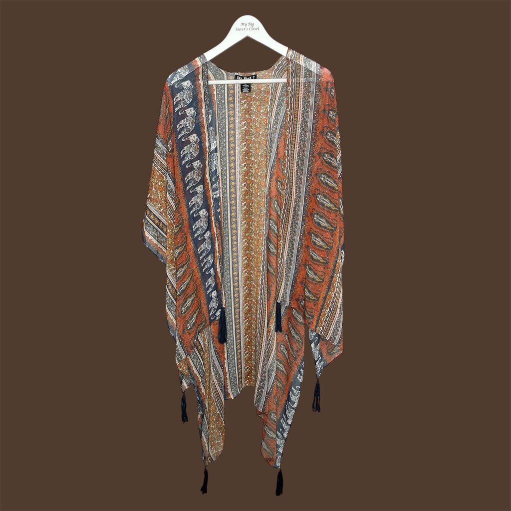 Say What One Size Kimono