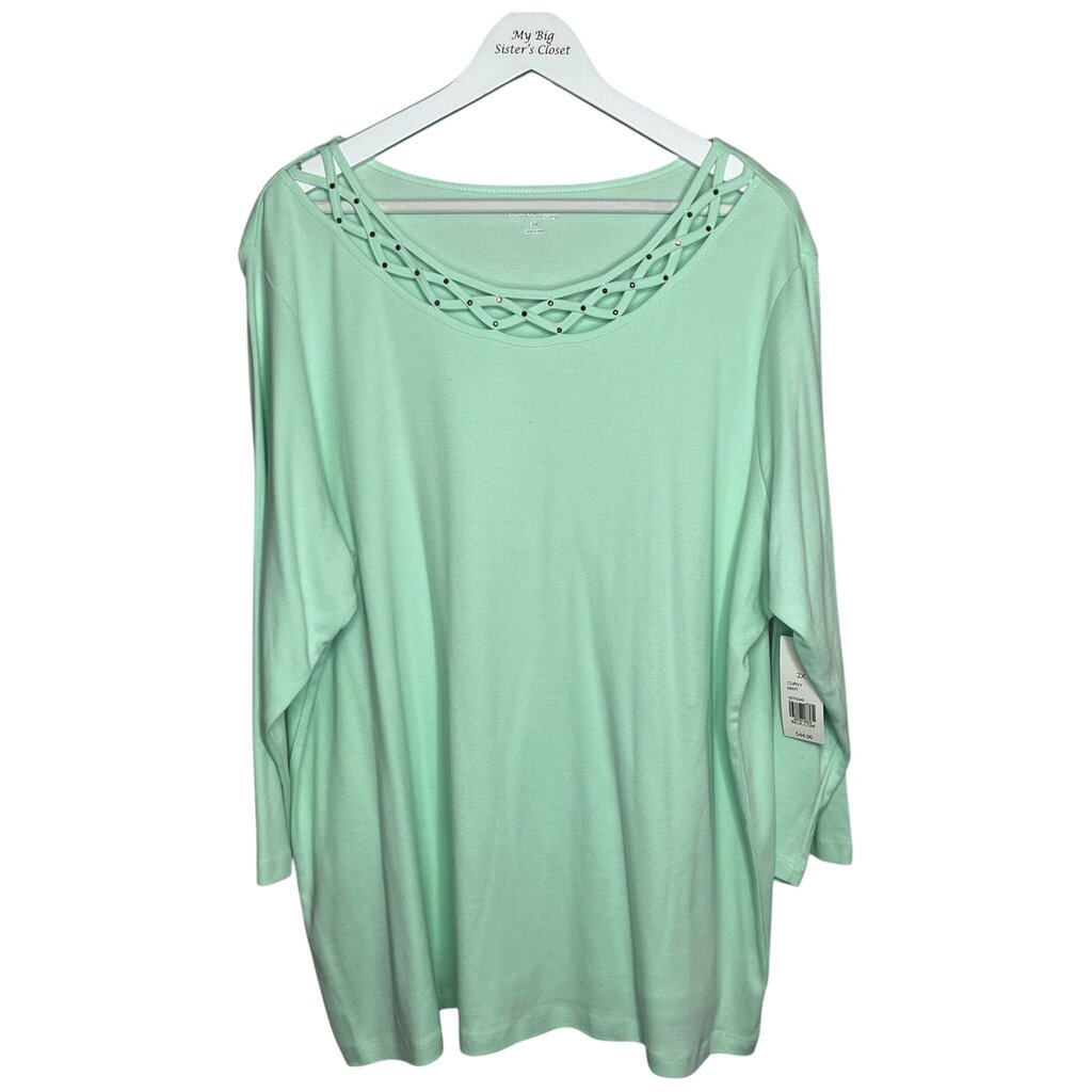 Kim Rogers 2X Top... NWT... MSRP $44