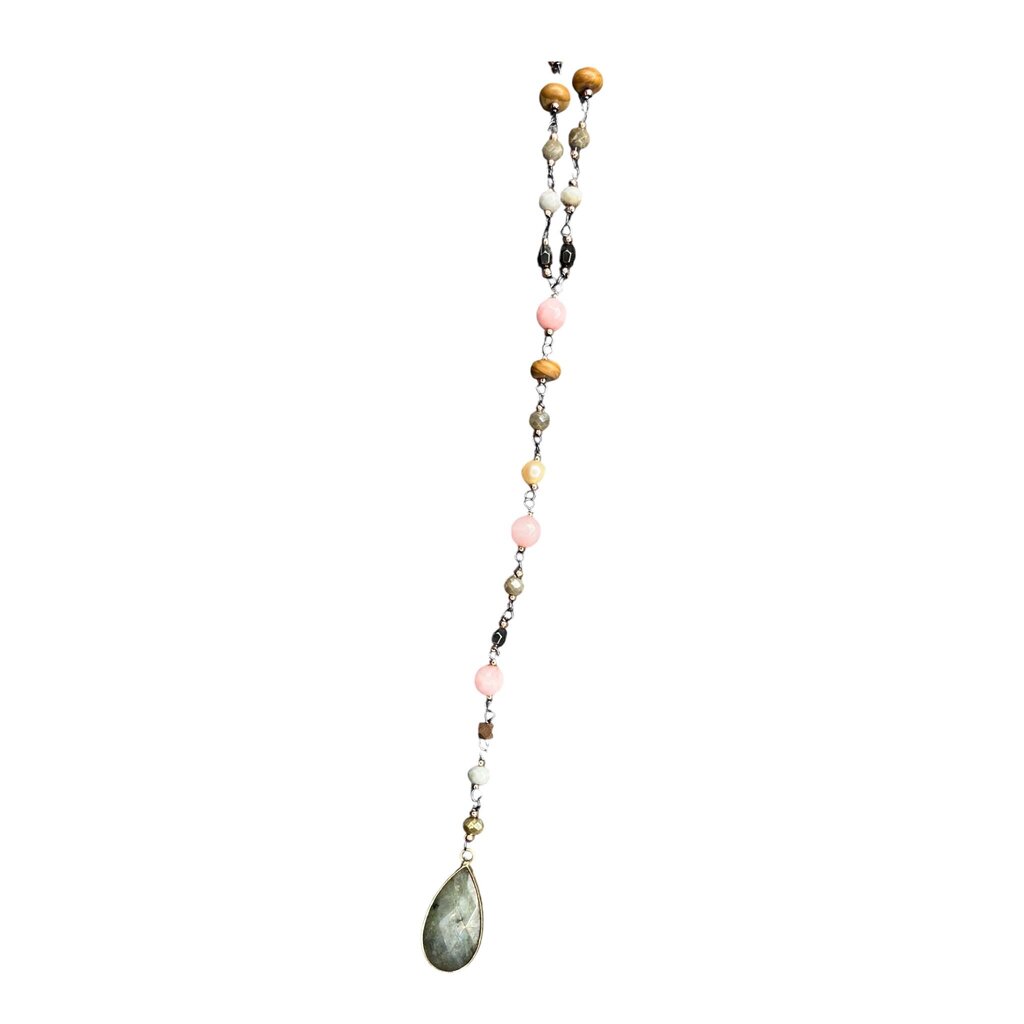 Y shape Bead Necklace