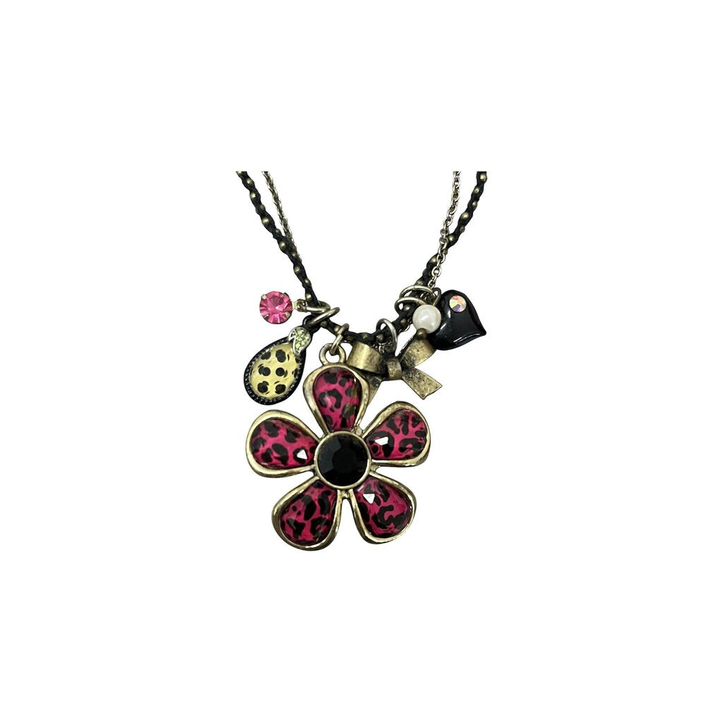 Betsey Johnson Flower Necklace