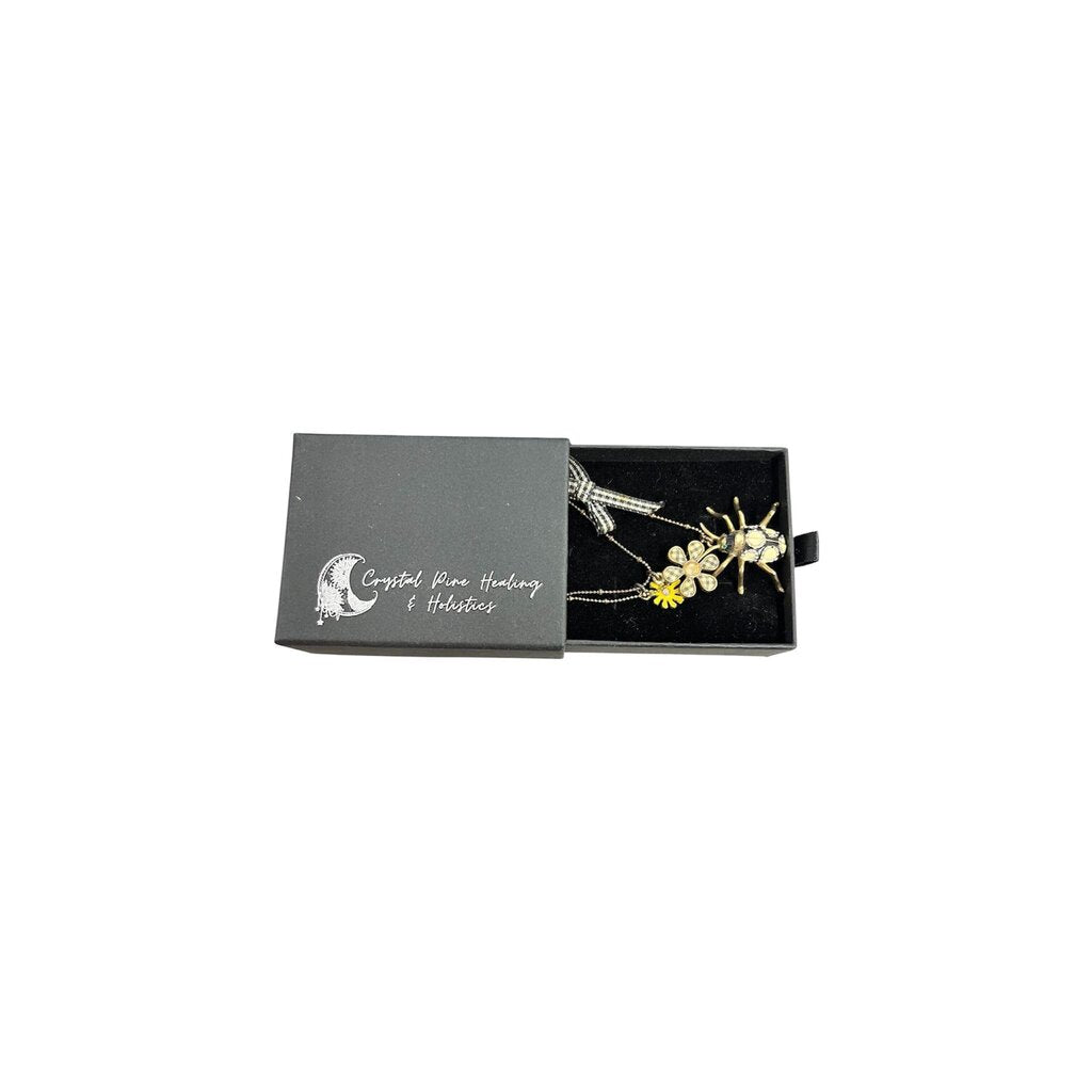 Betsey Johnson Beetle Necklace