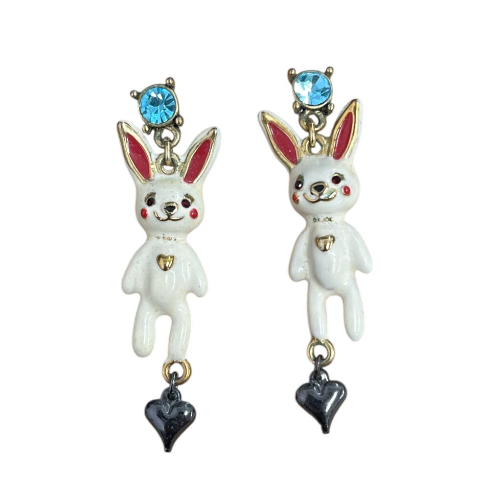 Betsey Johnson Bunny Earrings