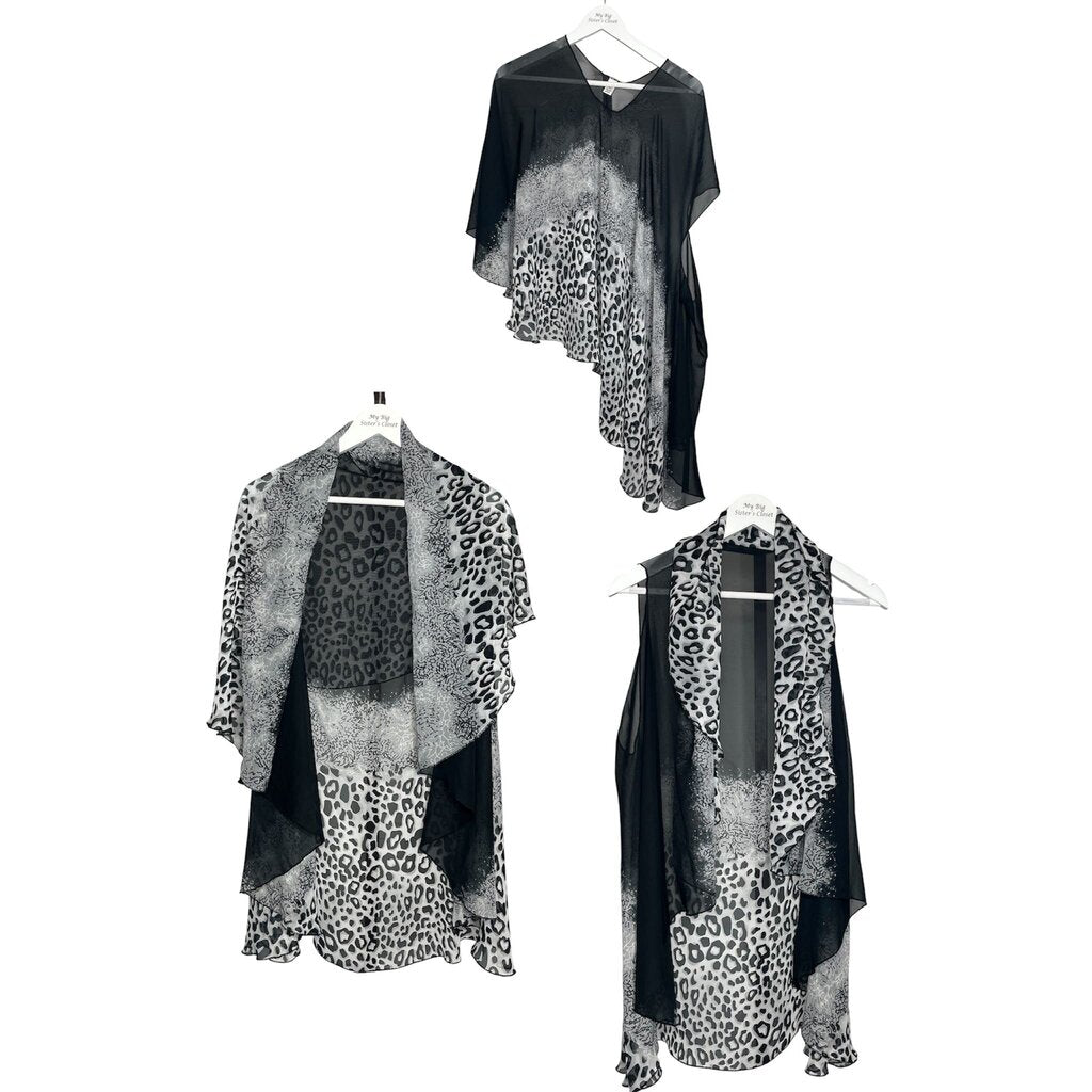 Cato One Size Vest/Poncho