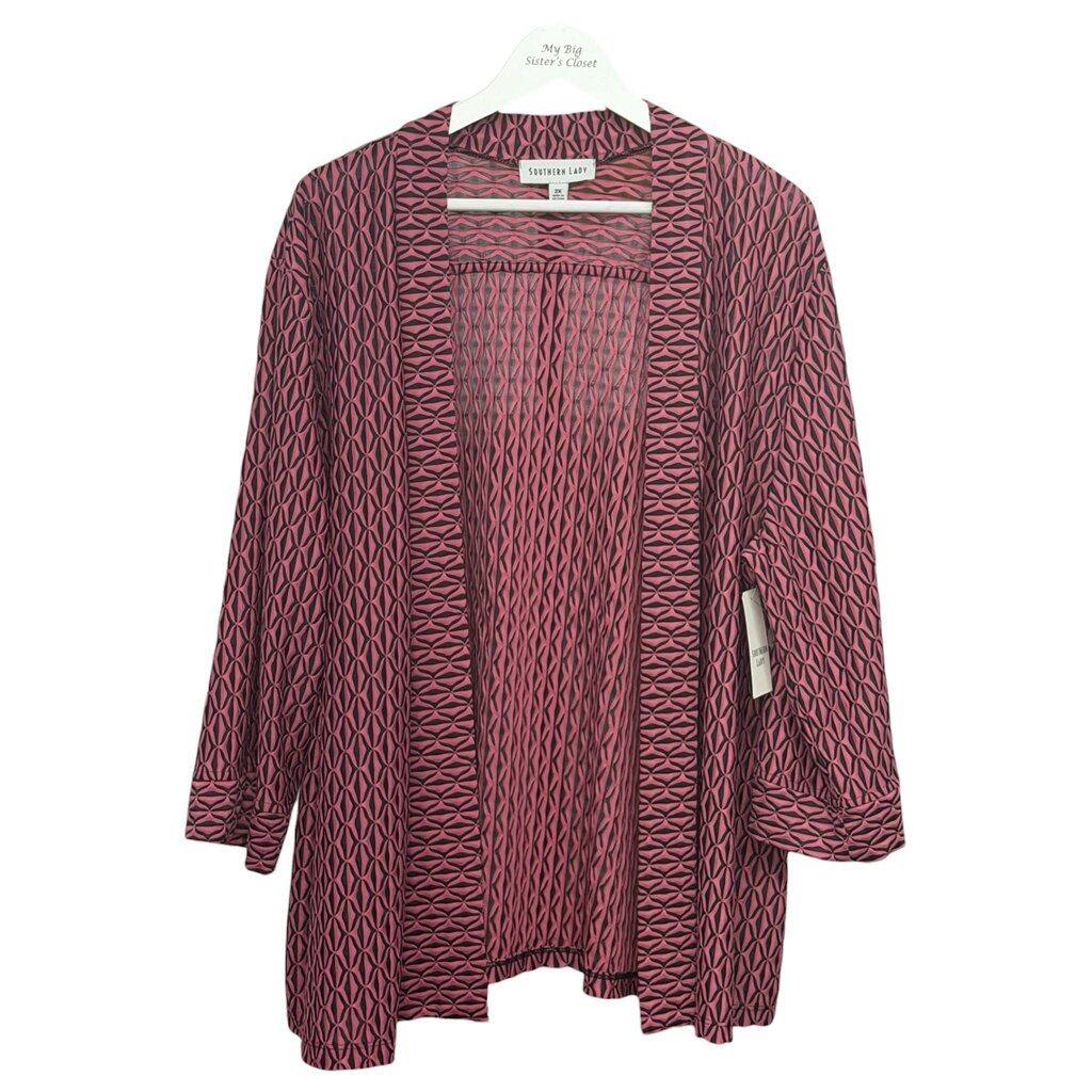 Southern Lady 2X Shrug... NWT... MSRP $48