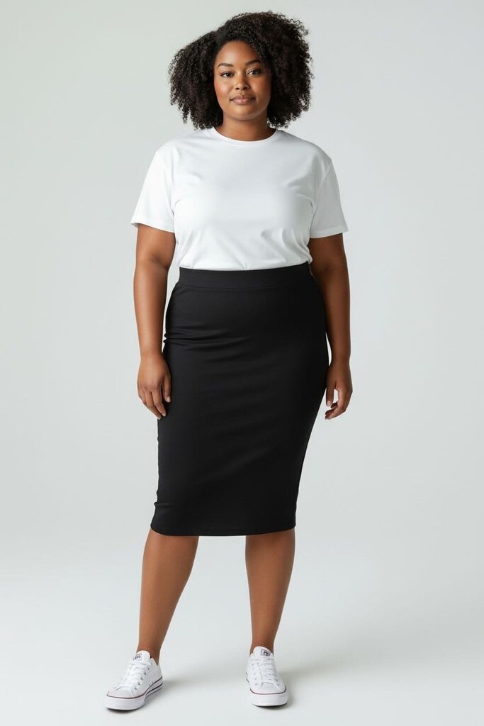 Zenana 1X Skirt