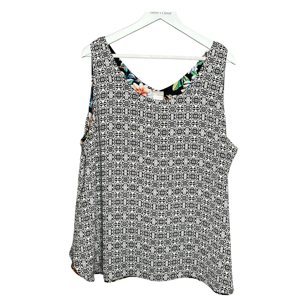 Chico's 4 (20/22) Reversible Top