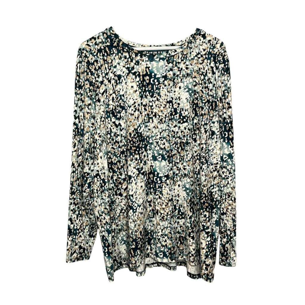 Chicos Size 4 (XXL) Top…msrp 49.50