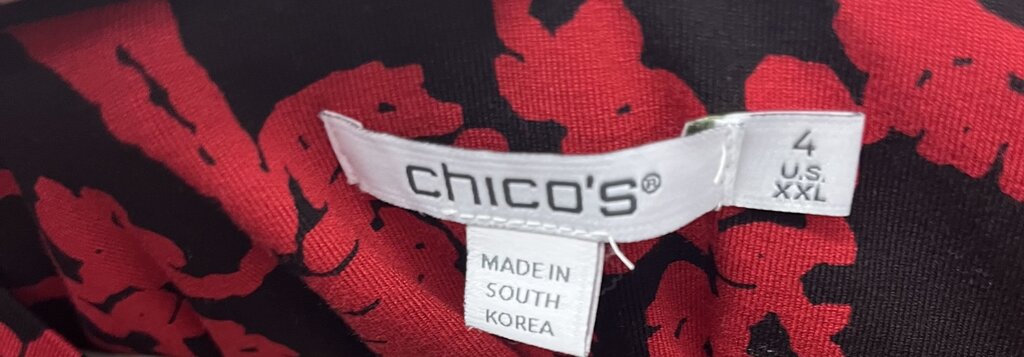 Chico's 4 (XXL) Top… NWT... MSRP $49.50