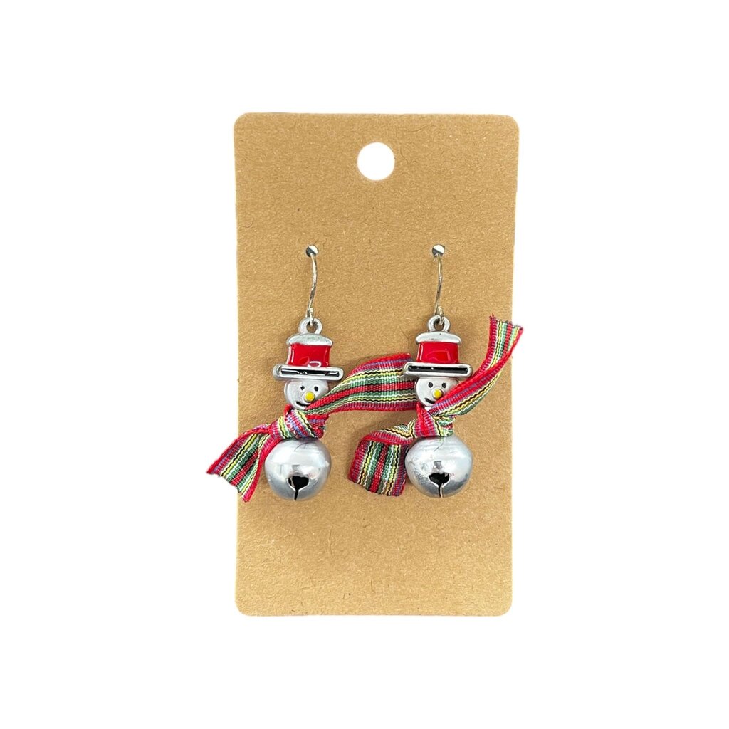 Snowman Earrings